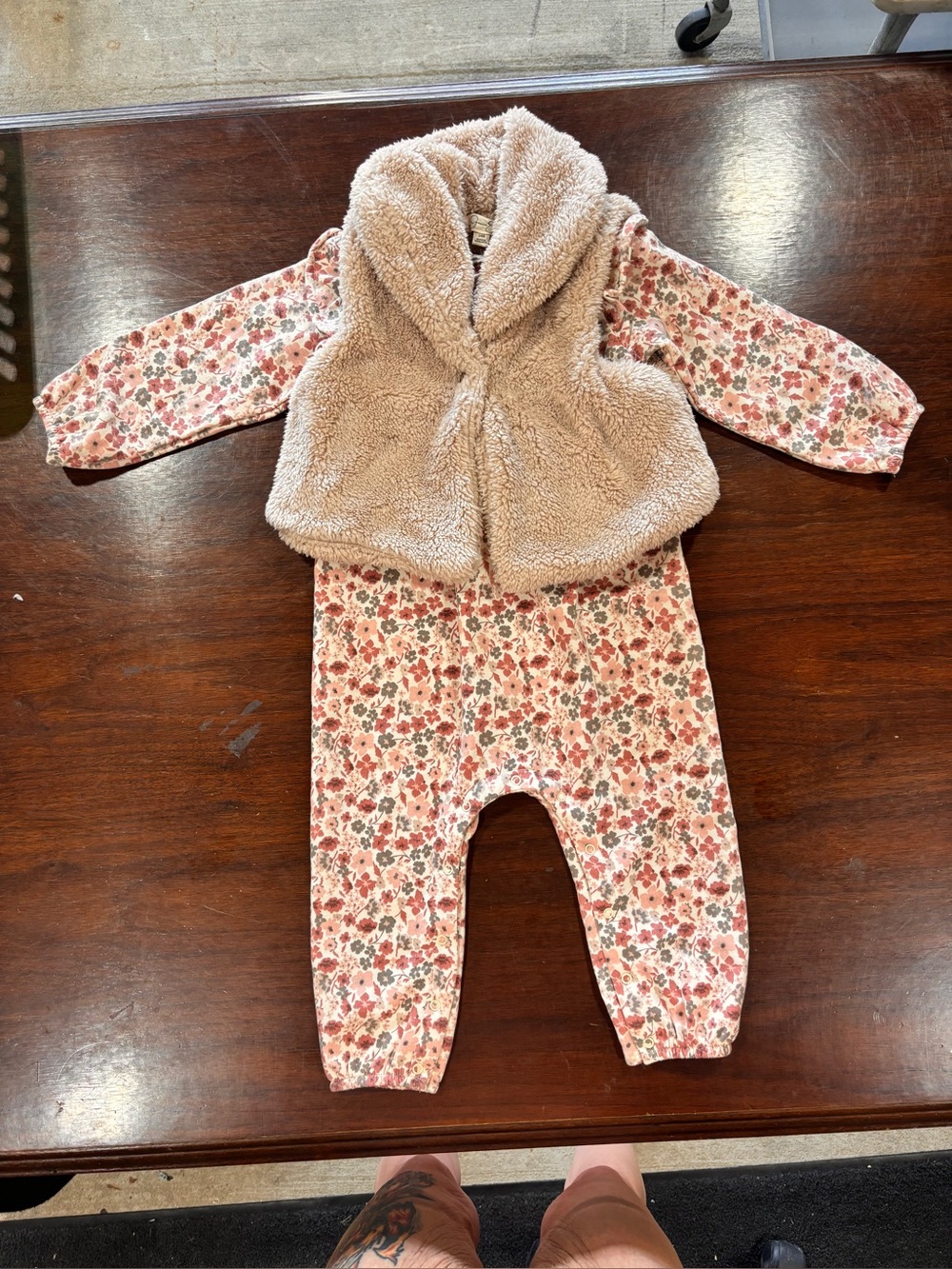 Brand new, size 24 months floral onesie